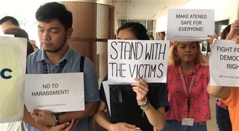 ateneo scandal|Ateneo 'saddened' by reports of sexual harassment, vows action .